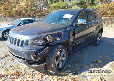 2014 Jeep Grand Cherokee Limited from USA, damaged, VIN 1C4RJEBG3EC589451